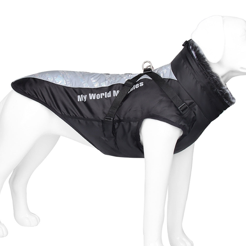 Pet Waterproof Reflective Warm Shell Jacket Apparel