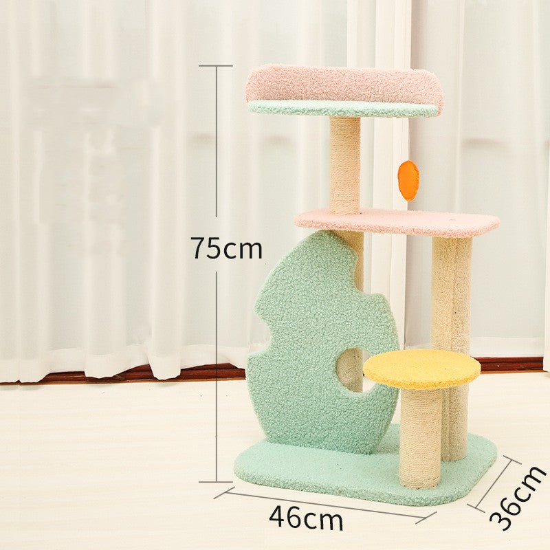 Large Pet Scratching Post Interactive Climbing Toy