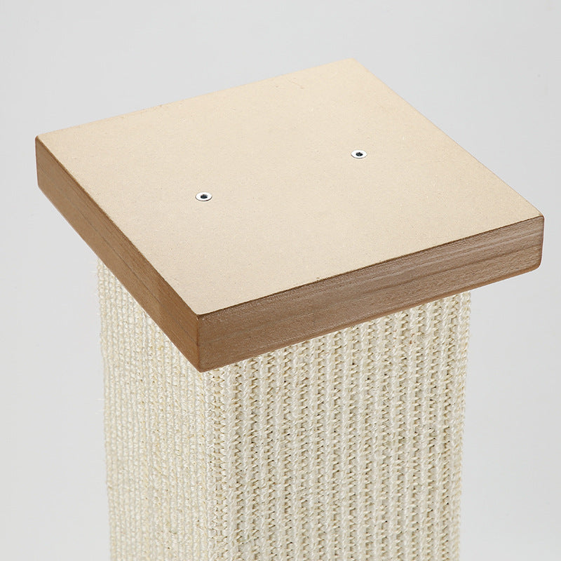 Sisal Roman Column Pet Scratching Post Interactive Toy