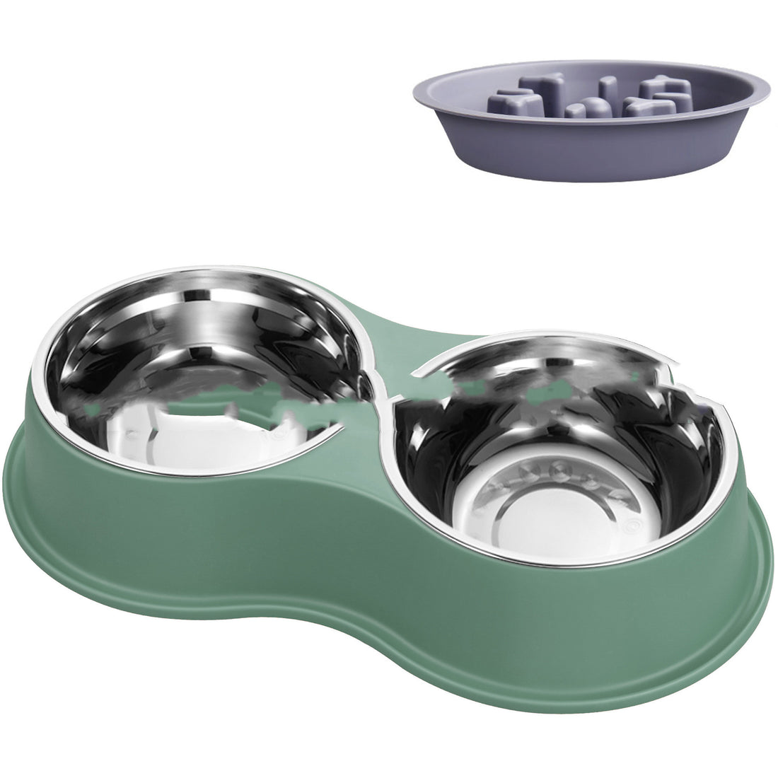Removable Pet Slow Feeding Bowl For Pets Food Dish