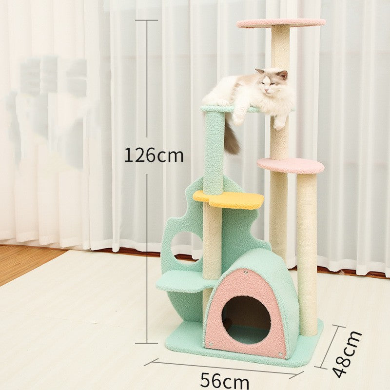 Large Pet Scratching Post Interactive Climbing Toy