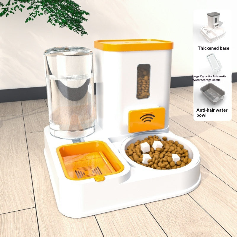 Pet Feeding And Drinking Bowl Station System
