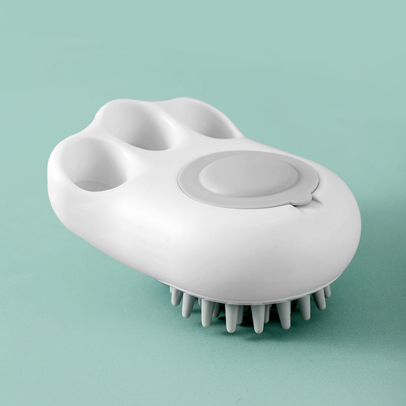 Pet Bath Massage Brush Comb Claw Cleaning Grooming Tool