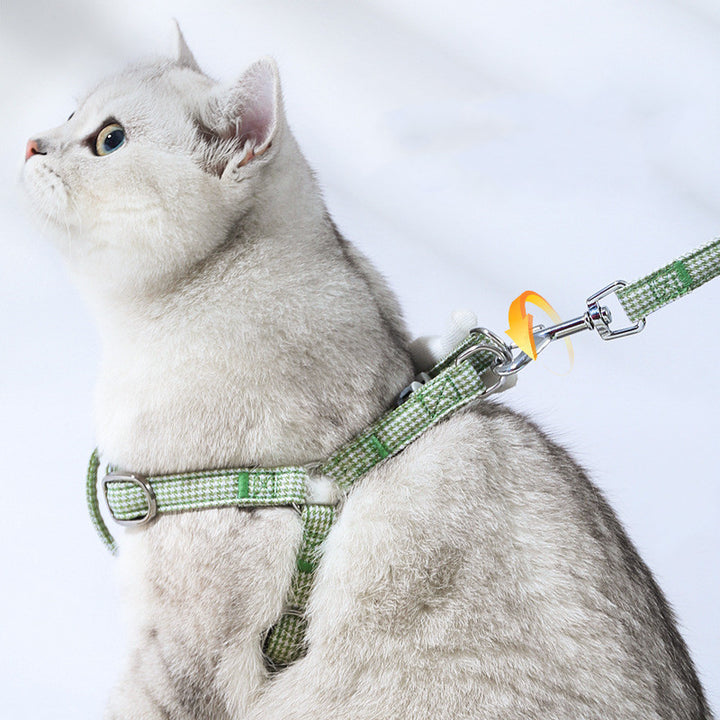 Small Pet Anti Escape Harness And Leash Safety System