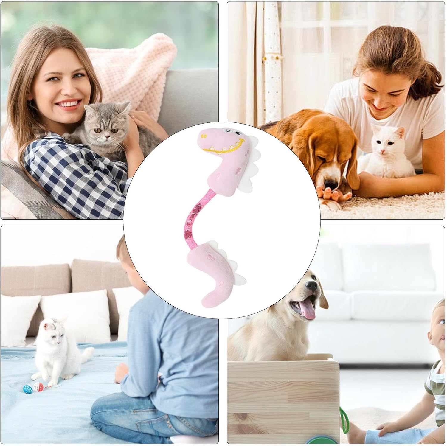 Pet Catnip Rope Chew Toy For Teeth Cleaning