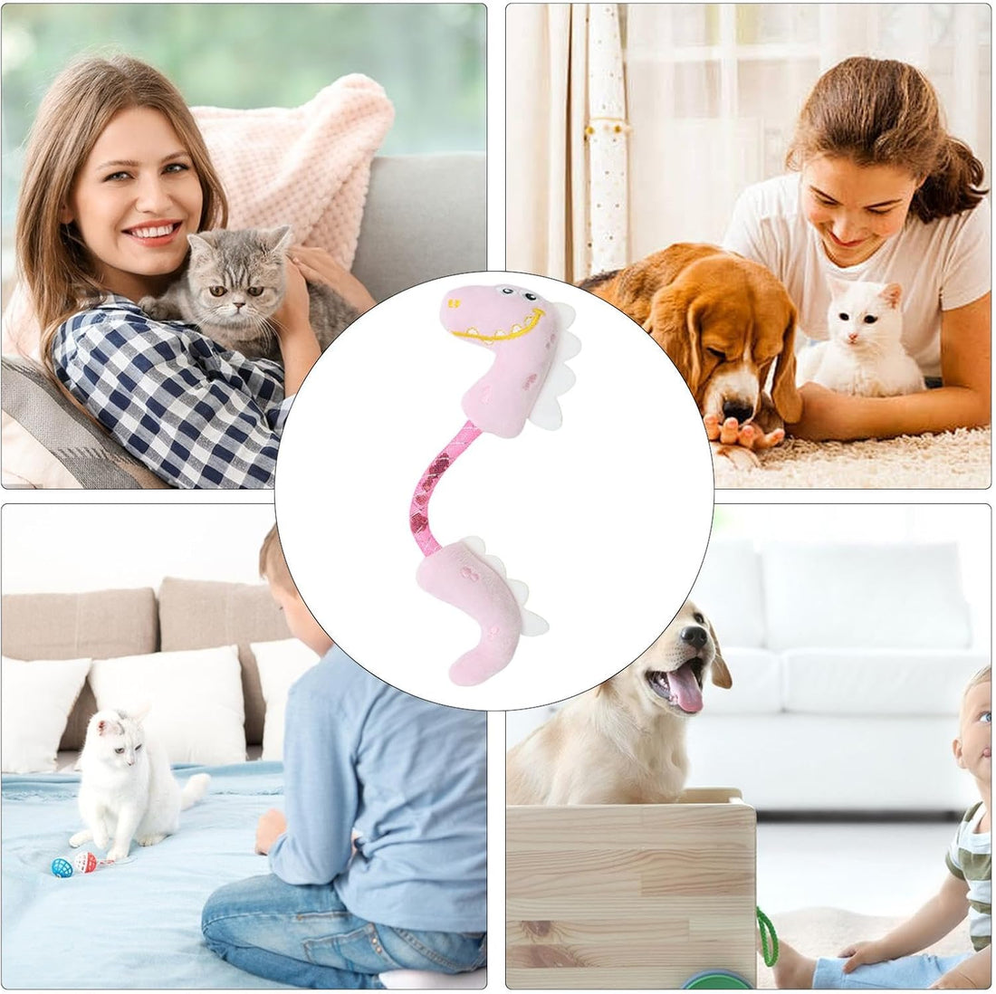 Pet Catnip Rope Chew Toy For Teeth Cleaning