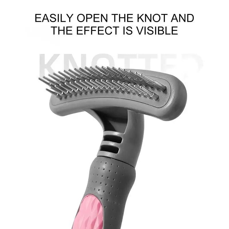 Cute Pet Grooming Comb For Hair Removal And Shedding