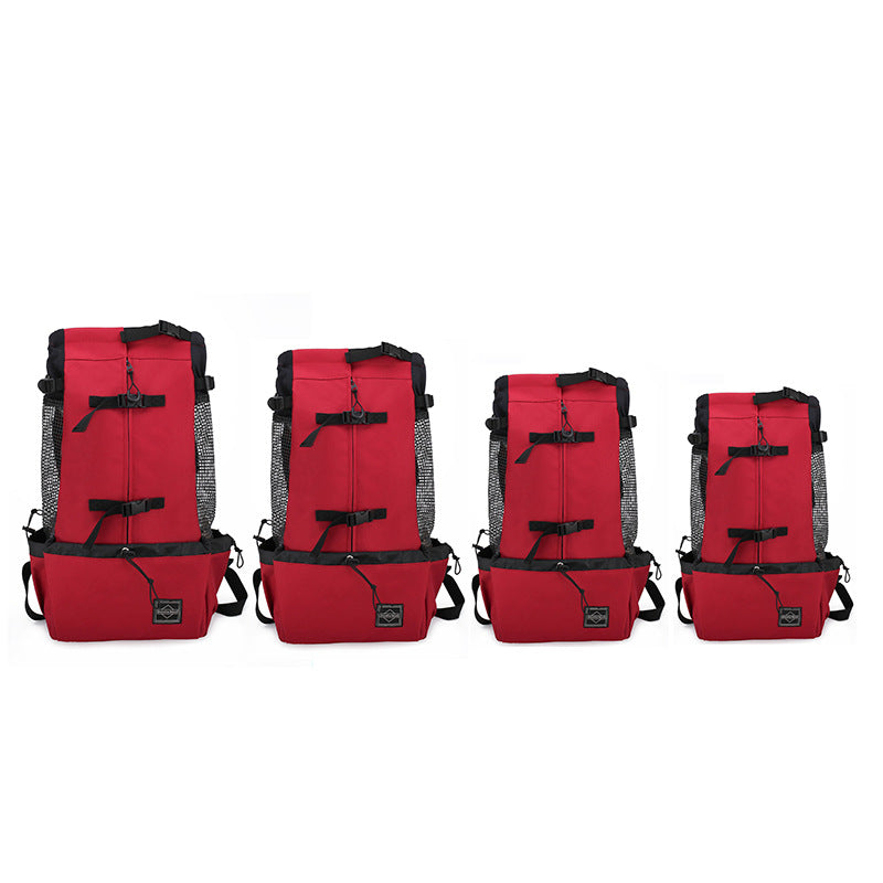 Double Shoulder Pet Backpack Carrier Portable Travel Bag