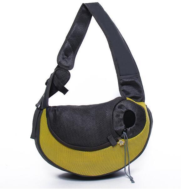 Mesh Oxford Pet Carrier Shoulder Bag Lightweight Travel Tote