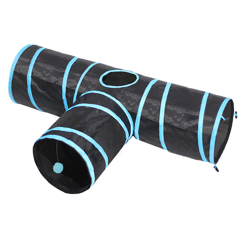 Foldable Pet Tunnel Climbing Path Interactive Toy