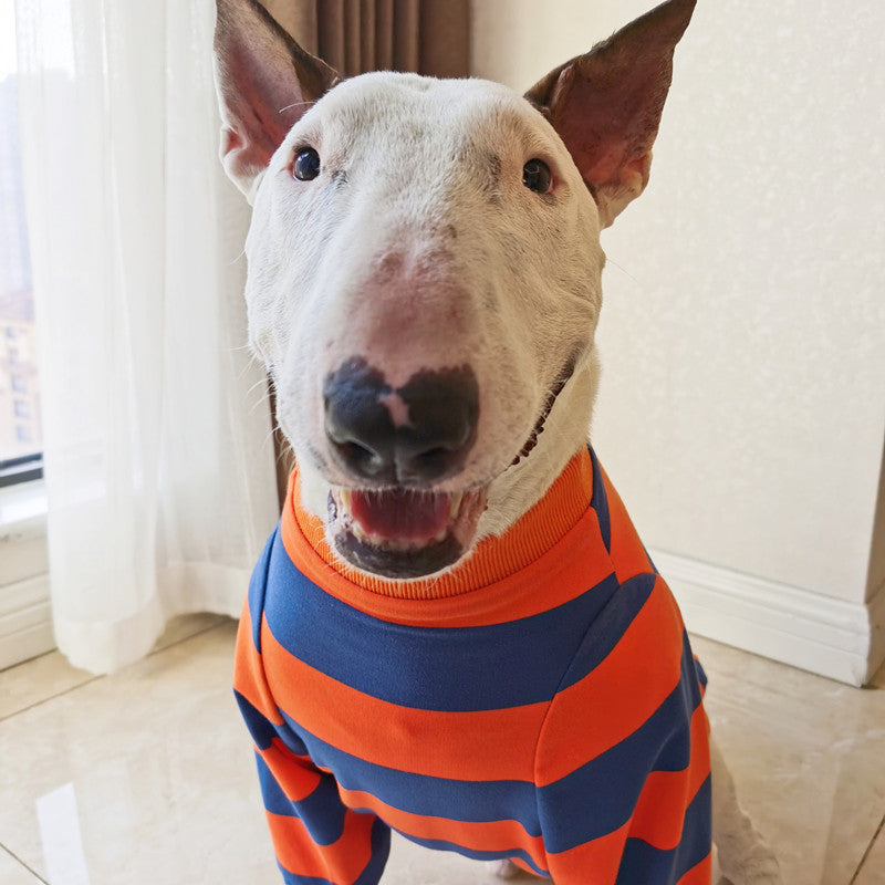 Cute Striped Pet T Shirt Fashion Apparel