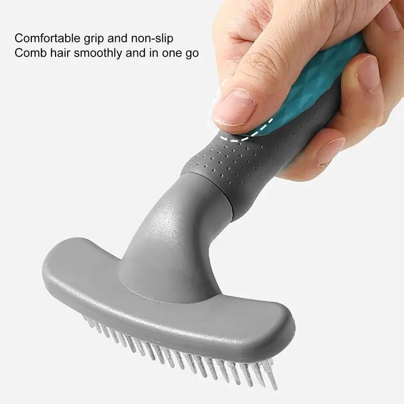 Cute Pet Grooming Comb For Hair Removal And Shedding