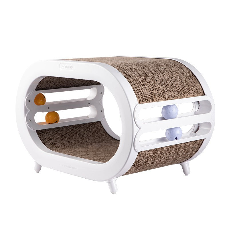 Pet Scratch Board Nest Villa Chamfer Lounge Toy