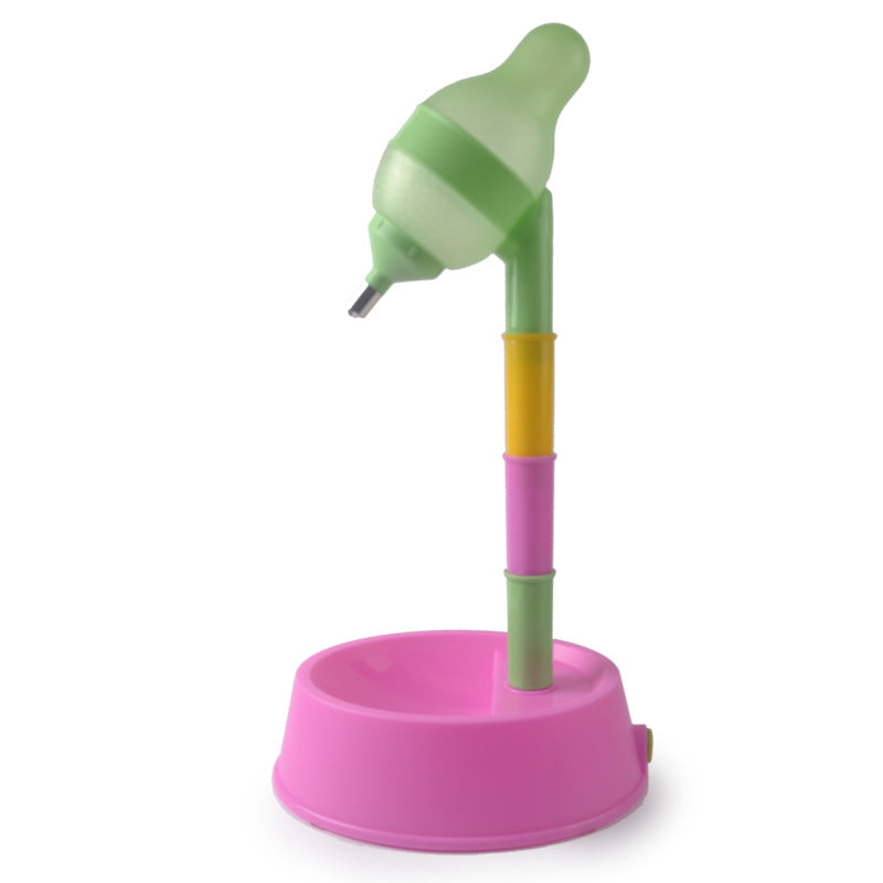 Automatic Pet Water Dispenser Adjustable Stand Bowl Set