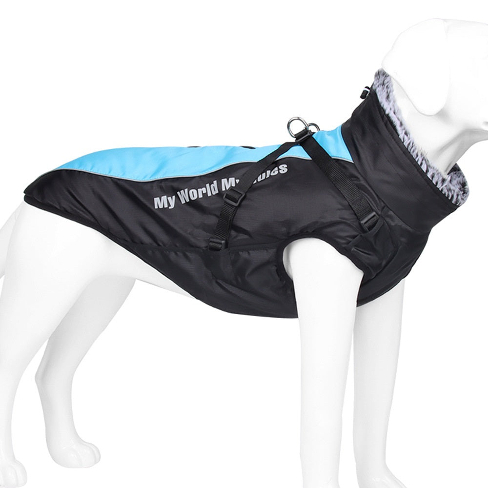 Pet Waterproof Reflective Warm Shell Jacket Apparel