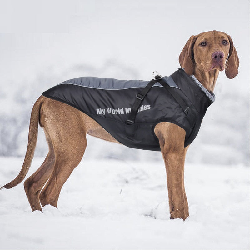 Pet Waterproof Reflective Warm Shell Jacket Apparel