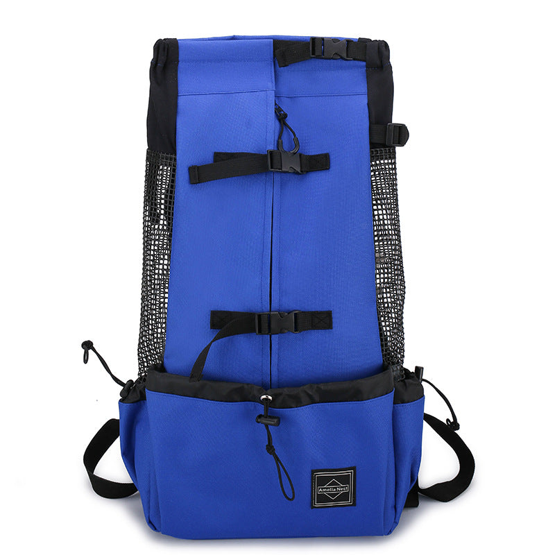 Double Shoulder Pet Backpack Carrier Portable Travel Bag