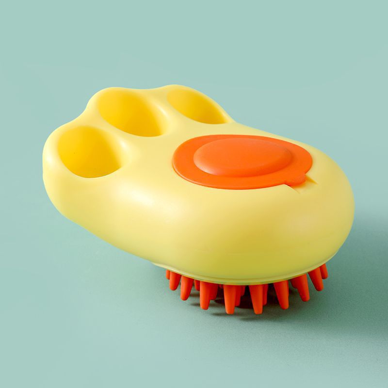 Pet Bath Massage Brush Comb Claw Cleaning Grooming Tool
