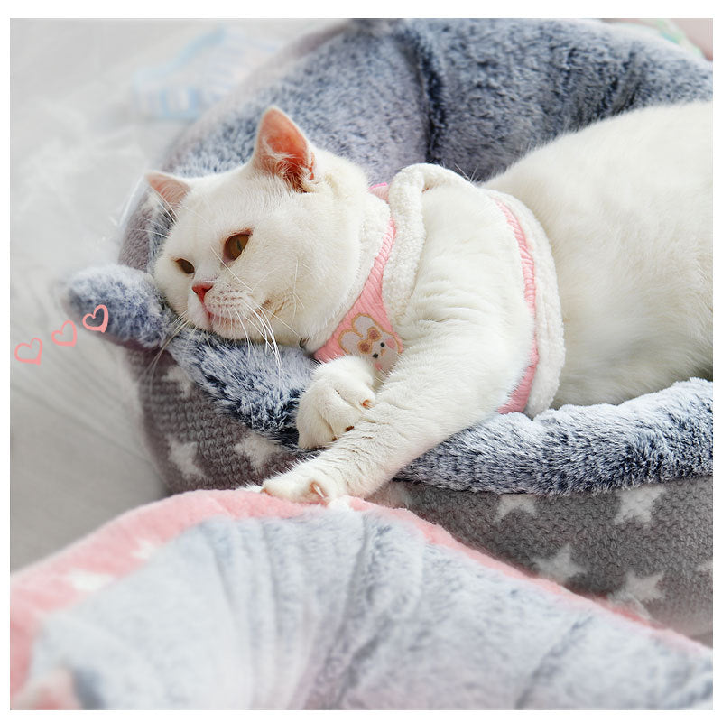 Pet Vest Harness With Chain Leash For Walking
