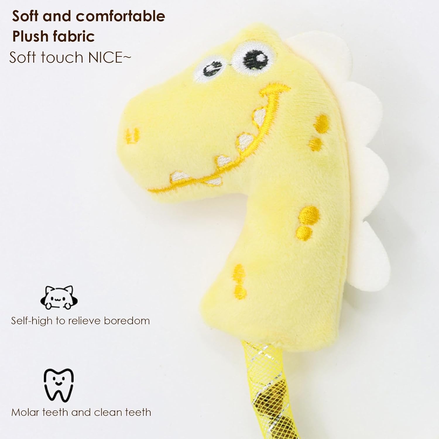 Pet Catnip Rope Chew Toy For Teeth Cleaning