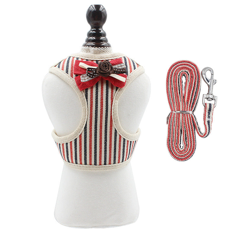 New Vest Type Pet Chest Strap With Leash