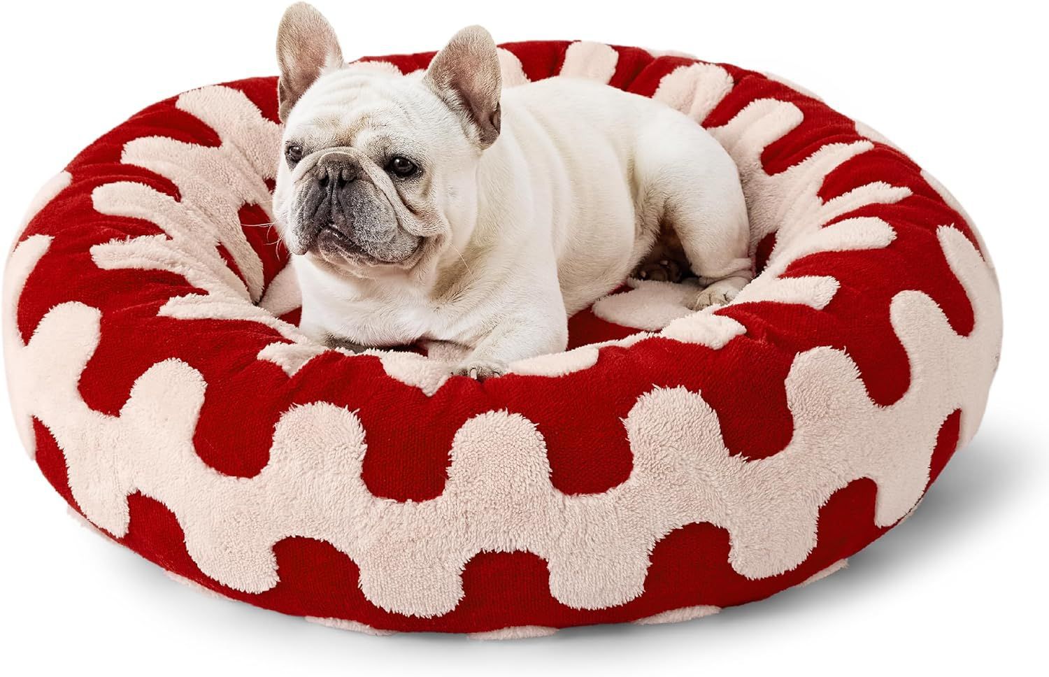 Round All Season Warm Pet Sleeping Bed Cushion