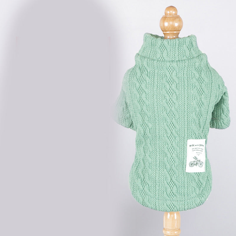 Pet Sweater Warm Clothing Apparel Knit Wear