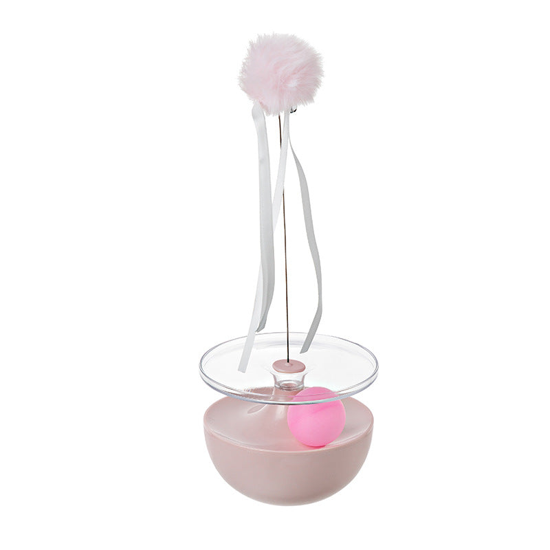 Interactive Self Balancing Tumbler Stick Pet Toy Funny