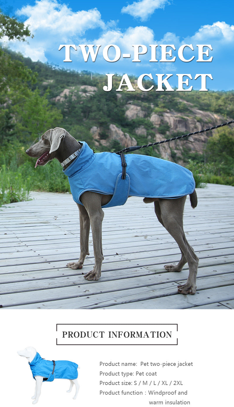 Pet Winter Outdoor Waterproof Ski Suit Jacket Apparel