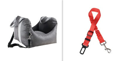 Waterproof Pet Car Seat Carrier Basket Breathable Safety Bag