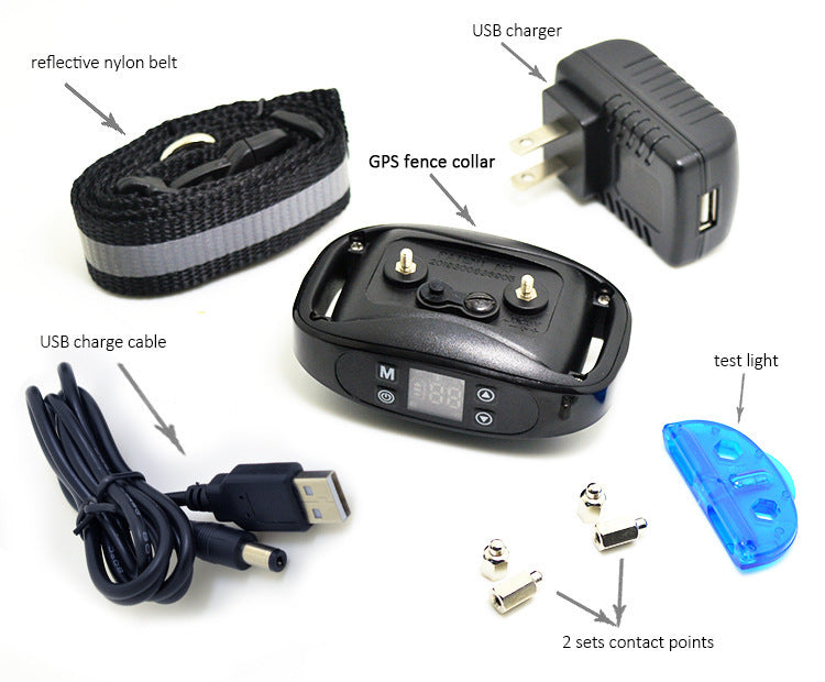Smart GPS Rechargeable Waterproof Training Collar