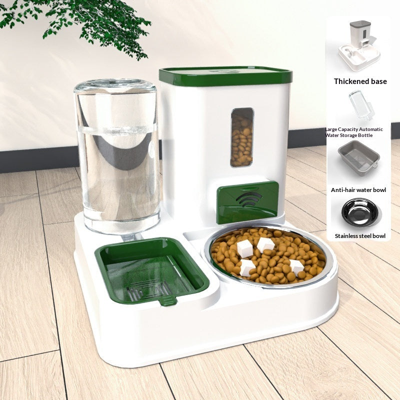 Pet Feeding And Drinking Bowl Station System