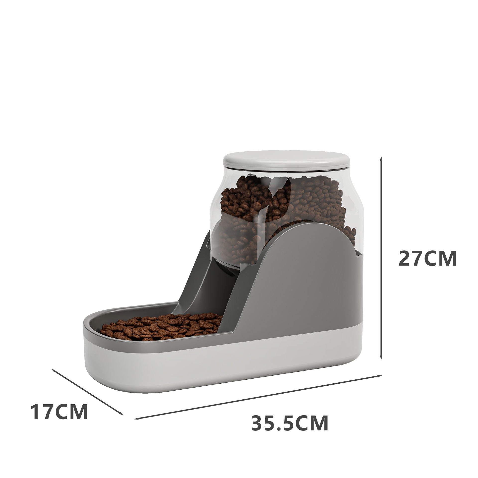 Automatic Pet Water Fountain Feeder Food Dispenser Bowl