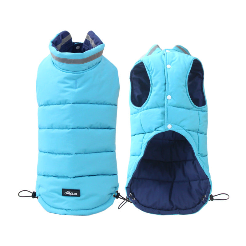 Pet Thick Waterproof Reflective Outdoor Jacket Apparel