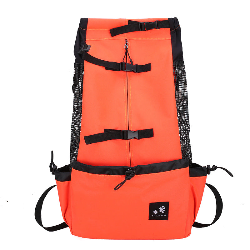 Double Shoulder Pet Backpack Carrier Portable Travel Bag