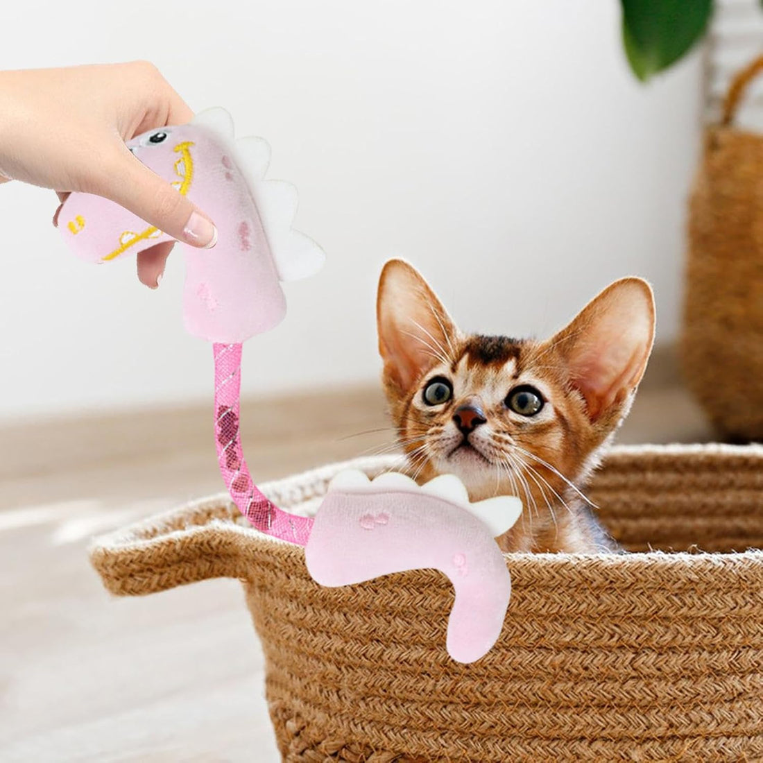 Pet Catnip Rope Chew Toy For Teeth Cleaning