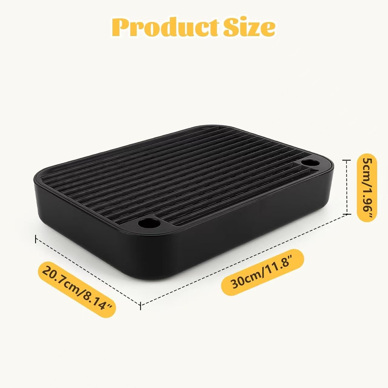 Leak-Proof Litter Box Step Mat Filtered Litter Mat