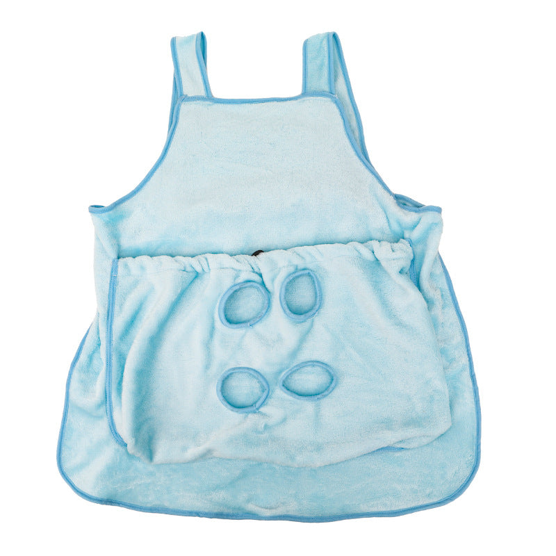 Plush Pet Chest Carrier Bag For Small Pets Travel Pocket