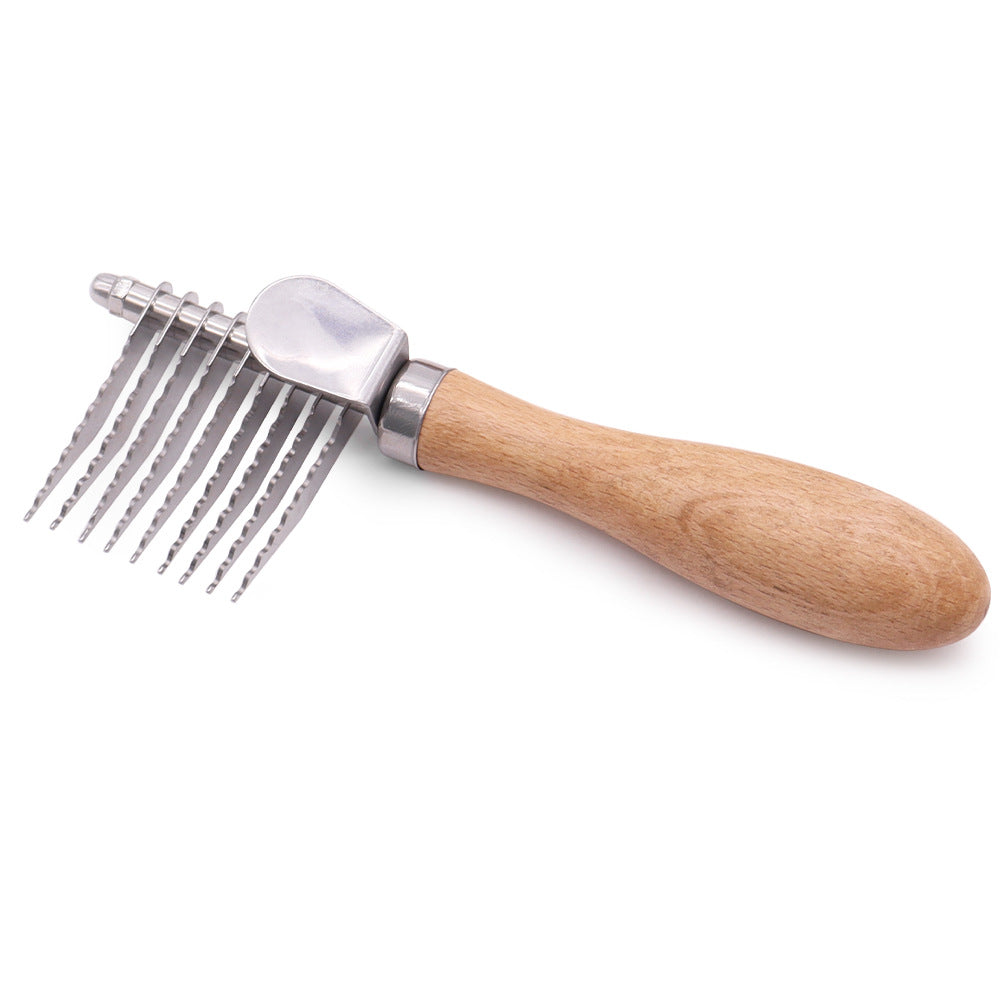 Pet Grooming Brush For Detangling And Fur Removal