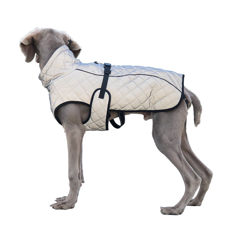 Full Body Reflective Tactical Pet Jacket For Outdoor Safety