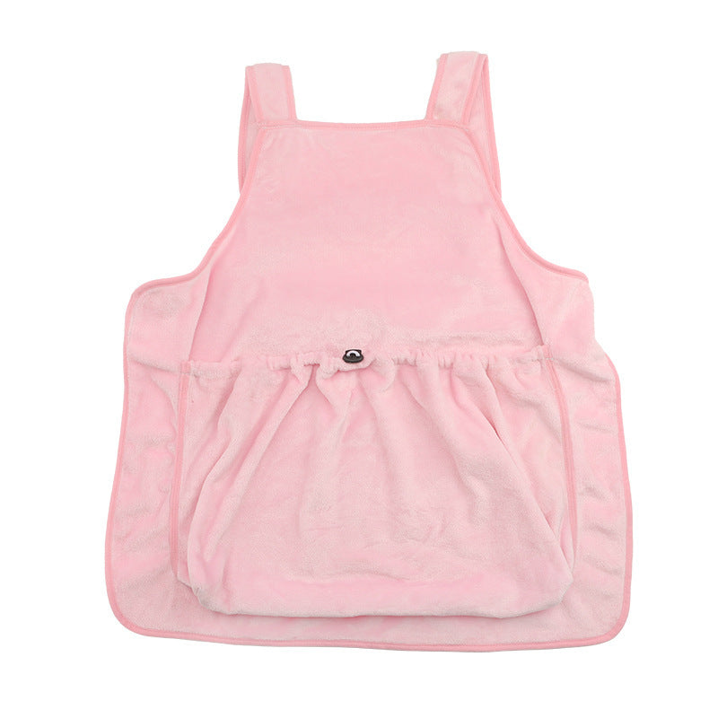 Plush Pet Chest Carrier Bag For Small Pets Travel Pocket