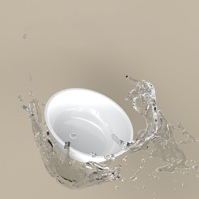 Stainless Steel Tilted Pet Bowl Durable Anti Slip Feeding
