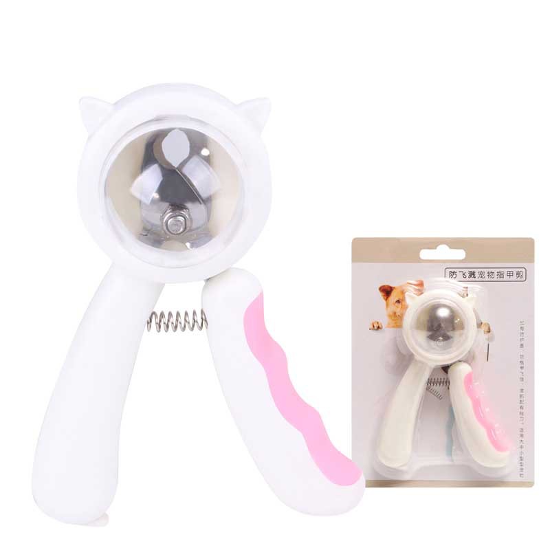 Splash Proof Pet Nail Scissors For Safe Grooming