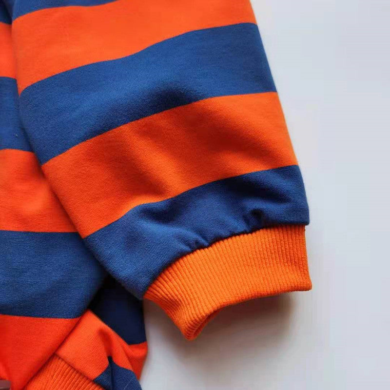 Cute Striped Pet T Shirt Fashion Apparel