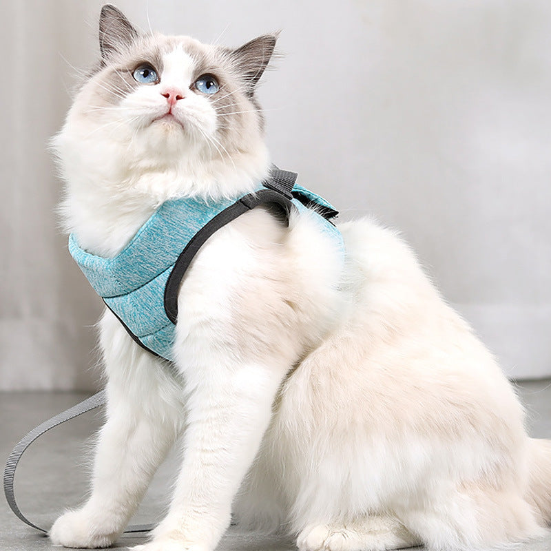 Breathable Lace Style Pet Chest Strap Lightweight Leash