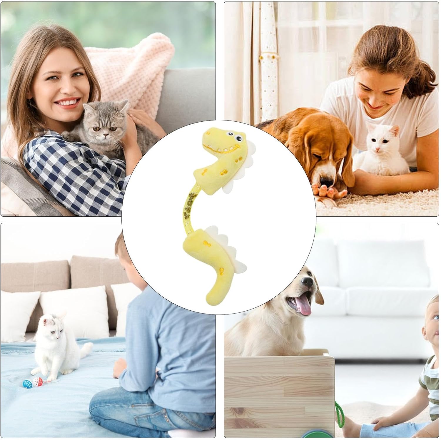 Pet Catnip Rope Chew Toy For Teeth Cleaning