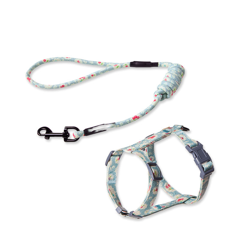 Fashion Anti Escape Pet Harness And Leash Set