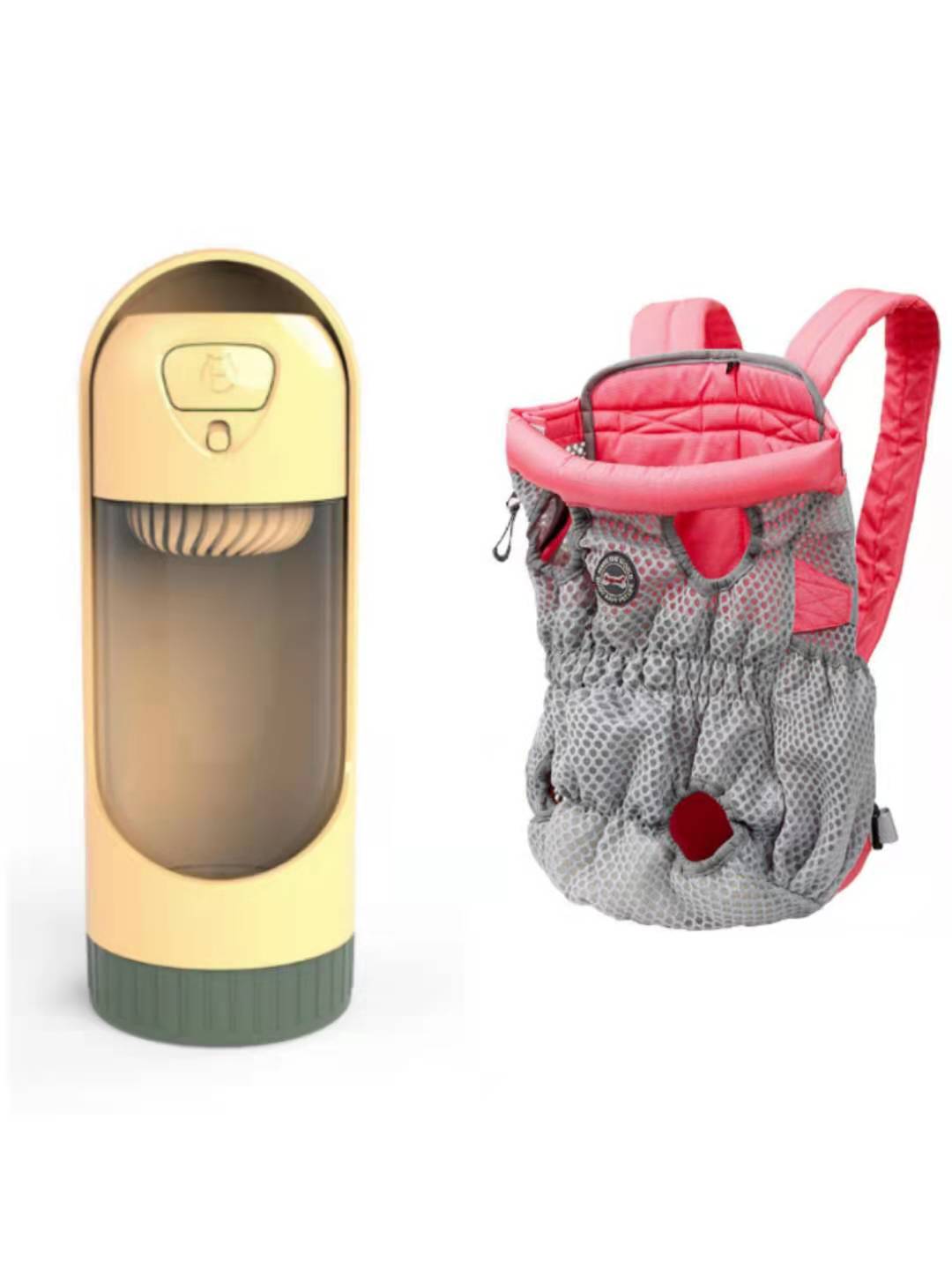 Breathable Mesh Pet Carrier Backpack For Outdoor Travel