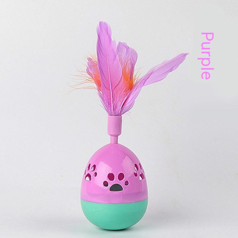 Interactive Pet Tumbler Bell Play Toy