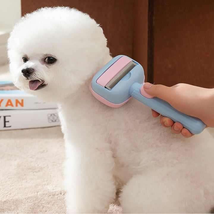 Pet Grooming Deshedding Brush For Hair Removal And Grooming